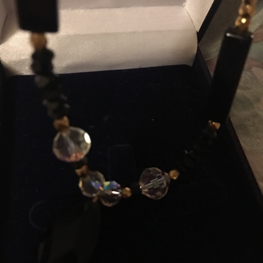 crystal  necklace like new  18kt - Picture 8 of 8